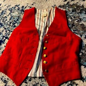 Red Stripe Vest